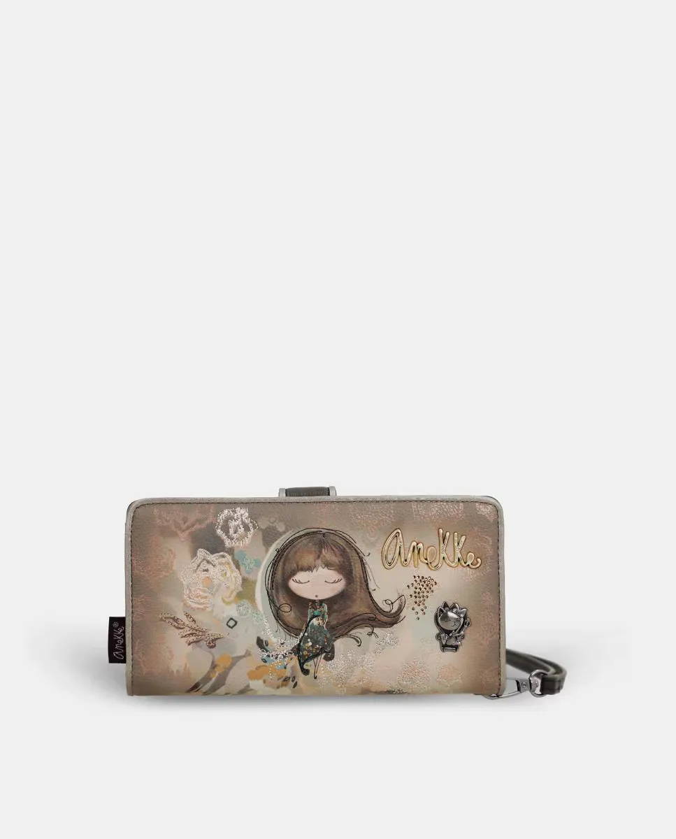 Большой кошелек RFID Real Anekke, мультиколор 
Большой кошелек RFID Real Anekke, мультиколор