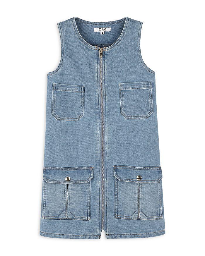 Джинсовое платье для девочек - Little Kid, Big Kid Chloé, синий
Джинсовое платье для девочек - Little Kid, Big Kid Chloé, синий