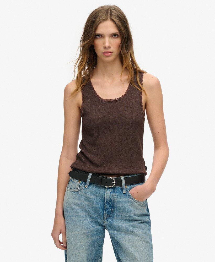 SUPERDRY Винтажный кружевной топ из органического хлопка
SUPERDRY Винтажный кружевной топ из органического хлопка