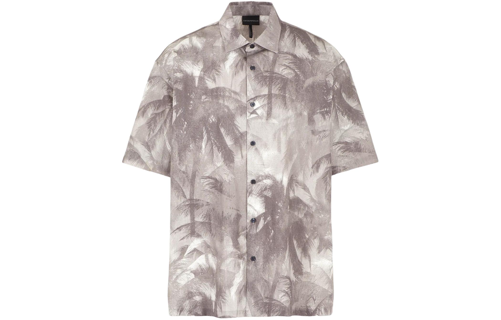 Футболка с принтом пальмы EMPORIO ARMANI, серая
Футболка с принтом пальмы EMPORIO ARMANI, серая