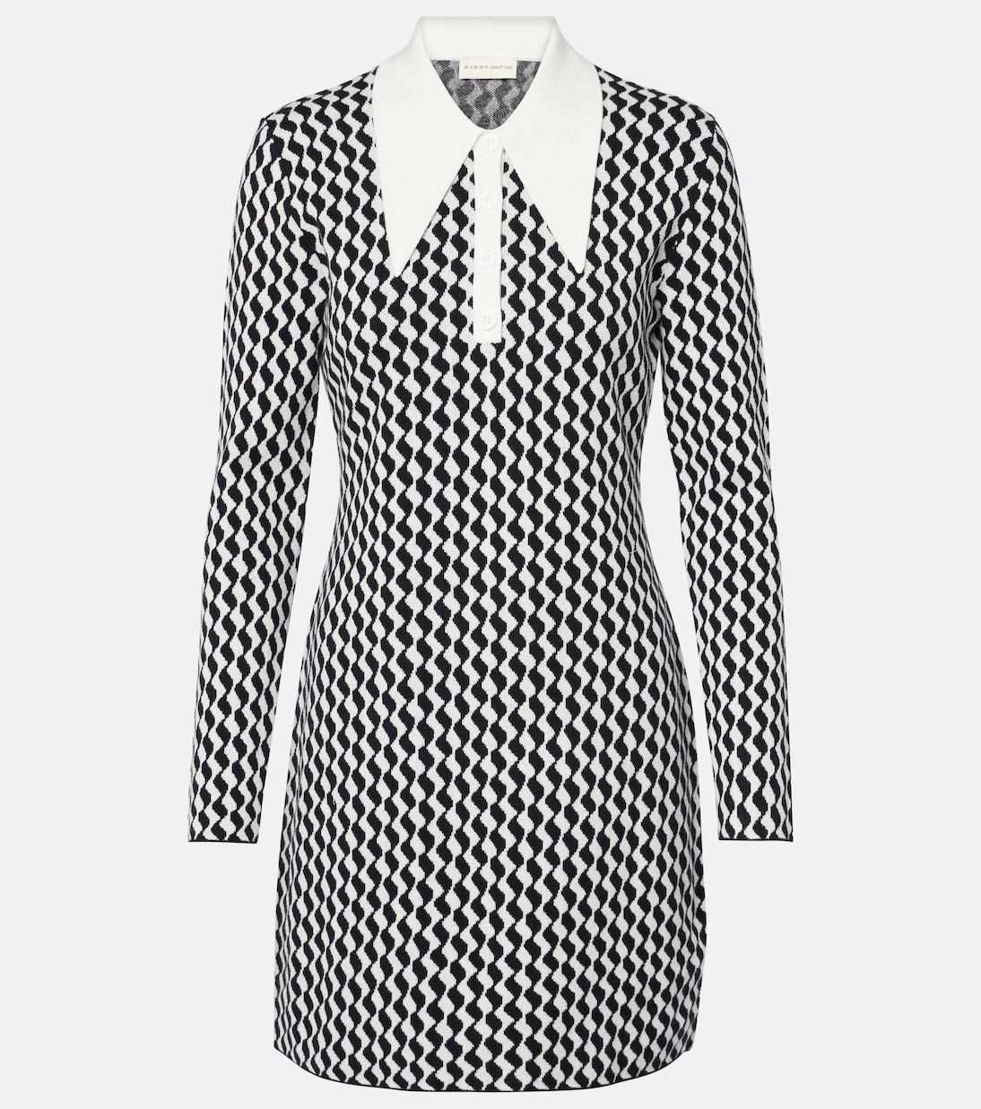 Мини-платье из смесовой хлопковой ткани Rixo, Black White
Мини-платье из смесовой хлопковой ткани Rixo, Black White