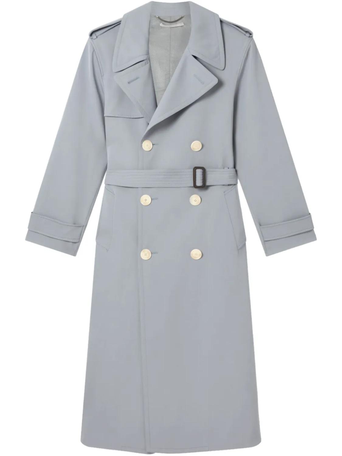 Stella McCartney тренч с поясом, серый
Stella McCartney тренч с поясом, серый