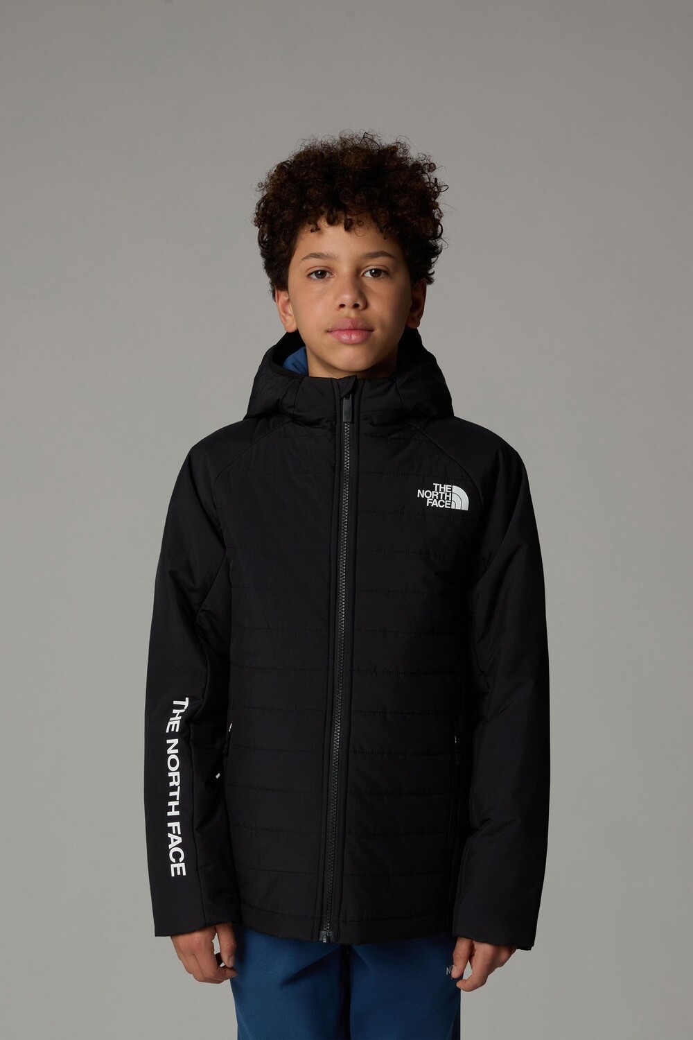 Мальчики никогда не остановятся на синтетической куртке The North Face, черный
Мальчики никогда не остановятся на синтетической куртке The North Face, черный