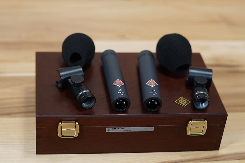 Микрофон Neumann KM 184 mt Small Diaphragm Cardioid Condenser Microphone Matched Stereo Pair
Микрофон Neumann KM 184 mt Small Diaphragm Cardioid Condenser Microphone Matched Stereo Pair