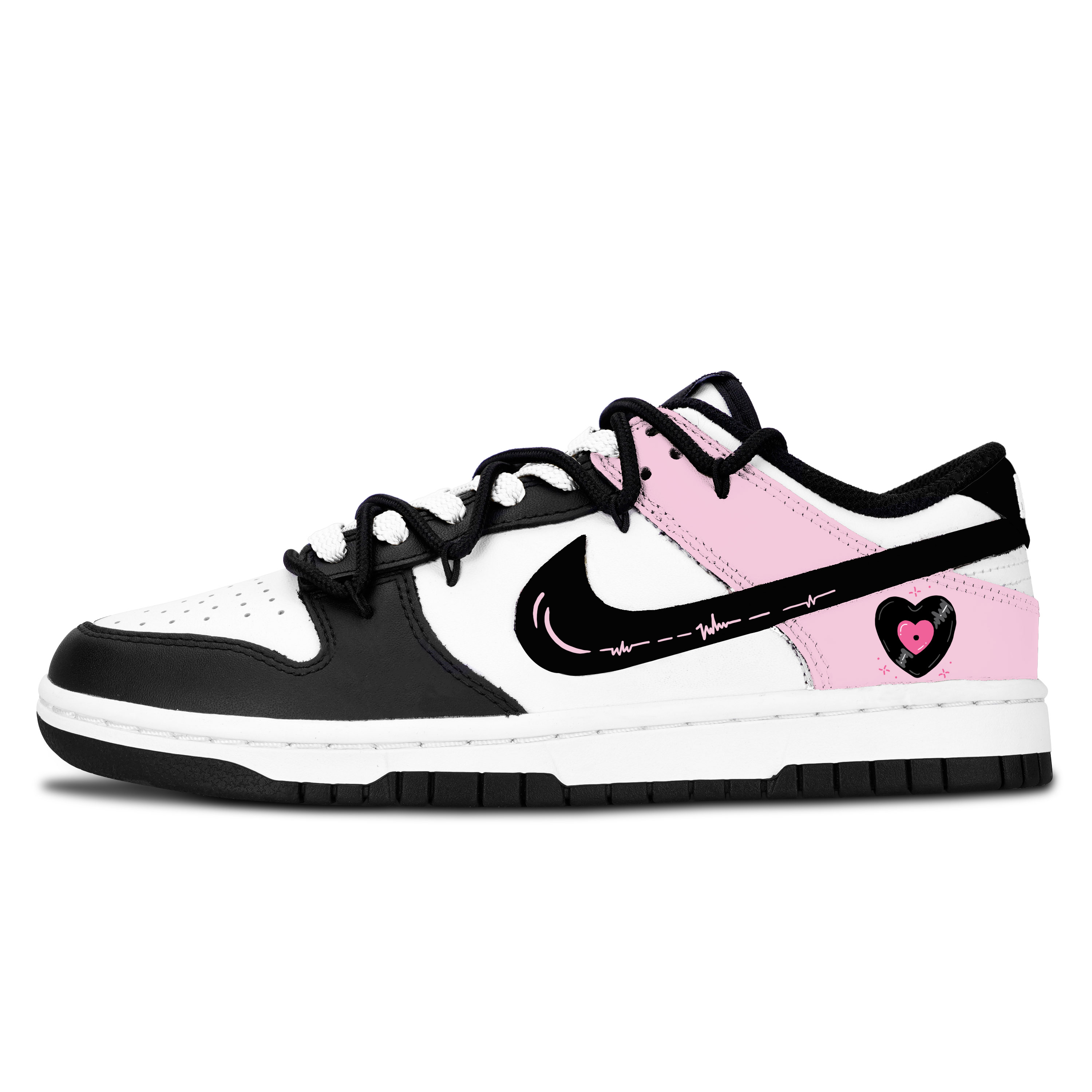 Nike Dunk Black White, Heartfelt Song кожаные нескользящие износостойкие низкие кроссовки для скейтбординга Pink Unisex
Nike Dunk Black White, Heartfelt Song кожаные нескользящие износостойкие низкие кроссовки для скейтбординга Pink Unisex