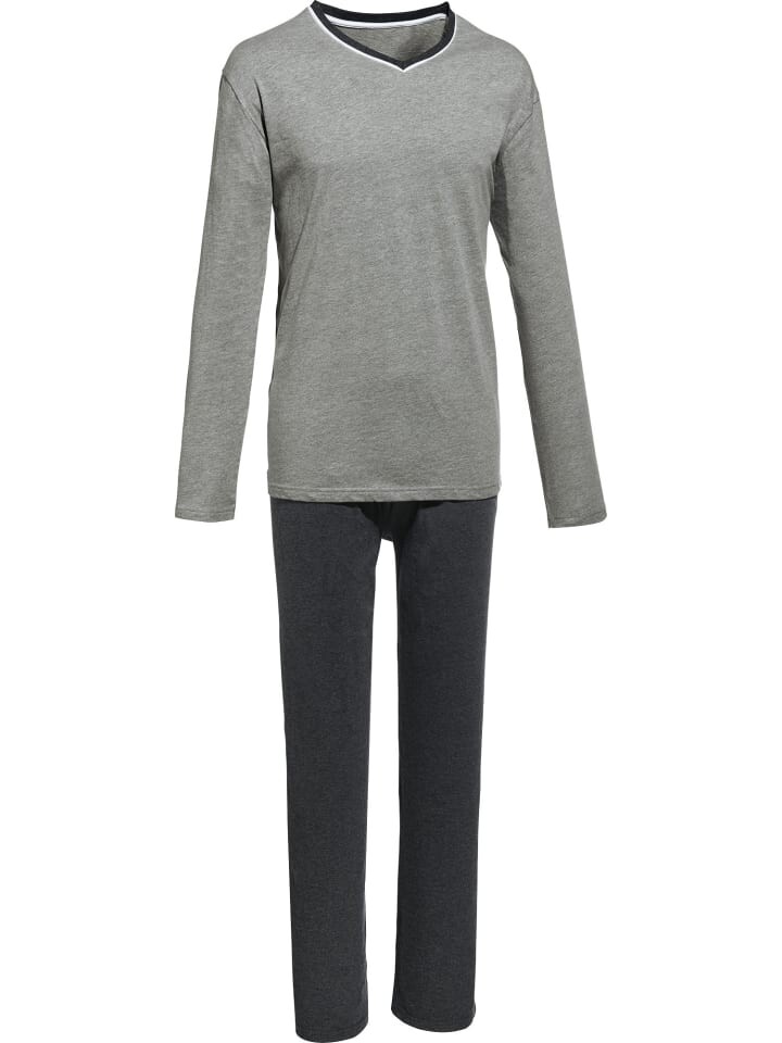 Ночное белье REDBEST, цвет hellgrau/anthrazit meliert 
Ночное белье REDBEST, цвет hellgrau/anthrazit meliert