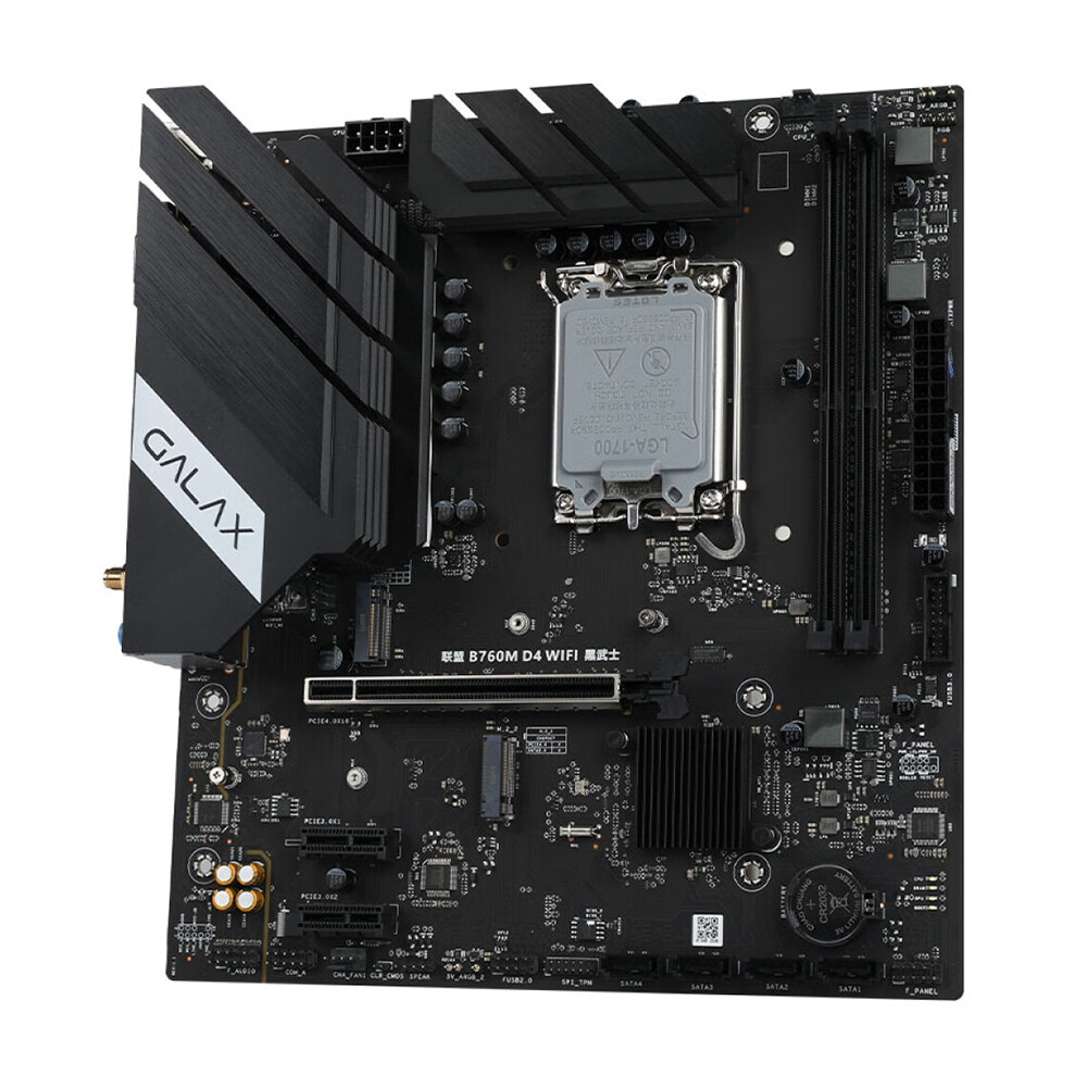Материнская плата GALAX B760M D4, LGA 1700, DDR4, WiFi, черный
Материнская плата GALAX B760M D4, LGA 1700, DDR4, WiFi, черный