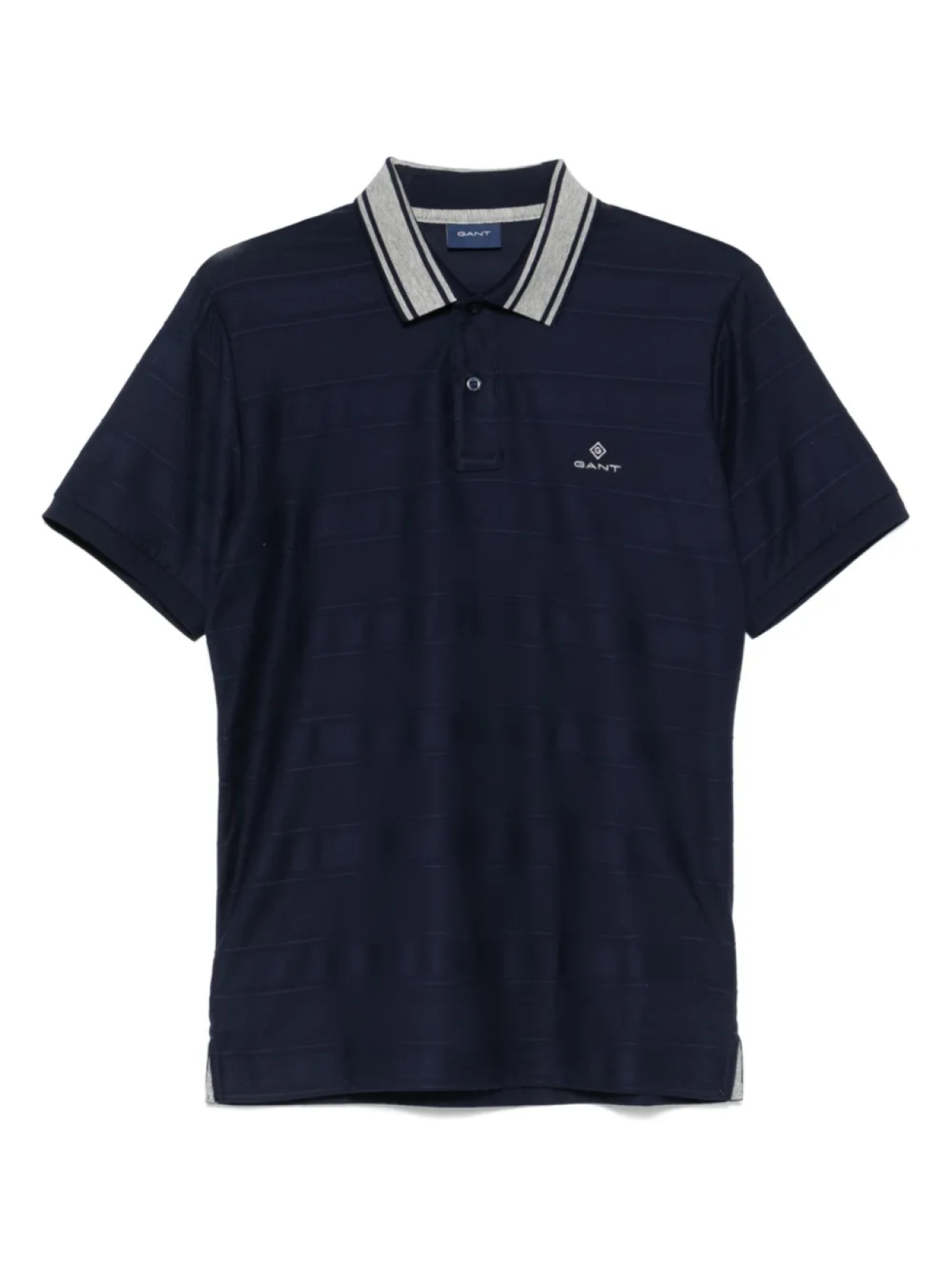 Рубашка поло с вышитым логотипом Gant, синий
Рубашка поло с вышитым логотипом Gant, синий