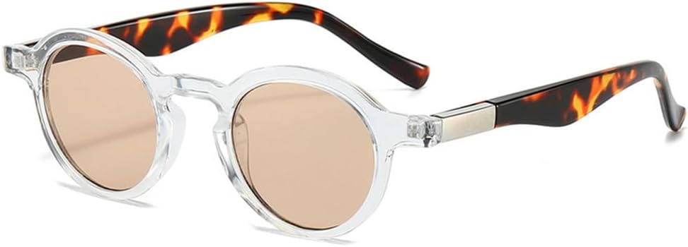 Маленькие круглые двухцветные солнцезащитные очки для женщин, прозрачные с градиентом, защита от УФ-излучения UV400, для мужчин, в стиле панк, для занятий спортом на открытом воздухе, бега и езды generic, Clear Champagne
Маленькие круглые двухцветные солнцезащитные очки для женщин, прозрачные с градиентом, защита от УФ-излучения UV400, для мужчин, в стиле панк, для занятий спортом на открытом воздухе, бега и езды generic, Clear Champagne