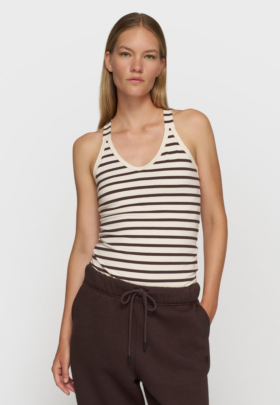 Топ 10DAYS WRAPPER STRIPES, Ecru Wine/Bordeaux
Топ 10DAYS WRAPPER STRIPES, Ecru Wine/Bordeaux