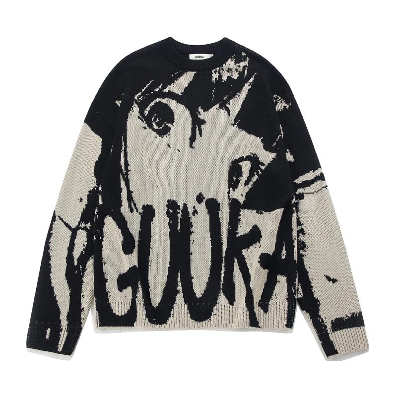 Свитер унисекс Guuka, черный
Свитер унисекс Guuka, черный