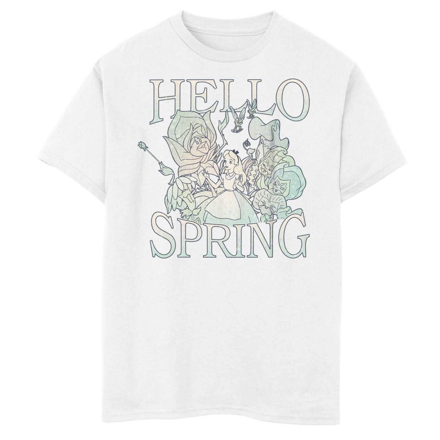 Футболка Disney's Alice In Wonderland для мальчиков 8–20 лет с рисунком Hello Spring Disney, белый
Футболка Disney's Alice In Wonderland для мальчиков 8–20 лет с рисунком Hello Spring Disney, белый