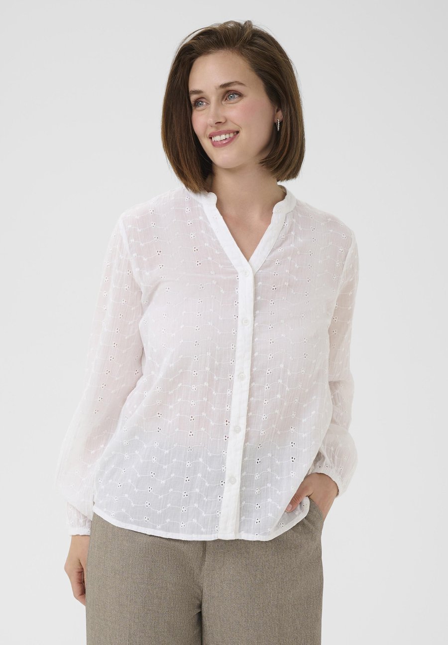 Блуза Kaffe Button-down blouse, Chalk/Off-White
Блуза Kaffe Button-down blouse, Chalk/Off-White