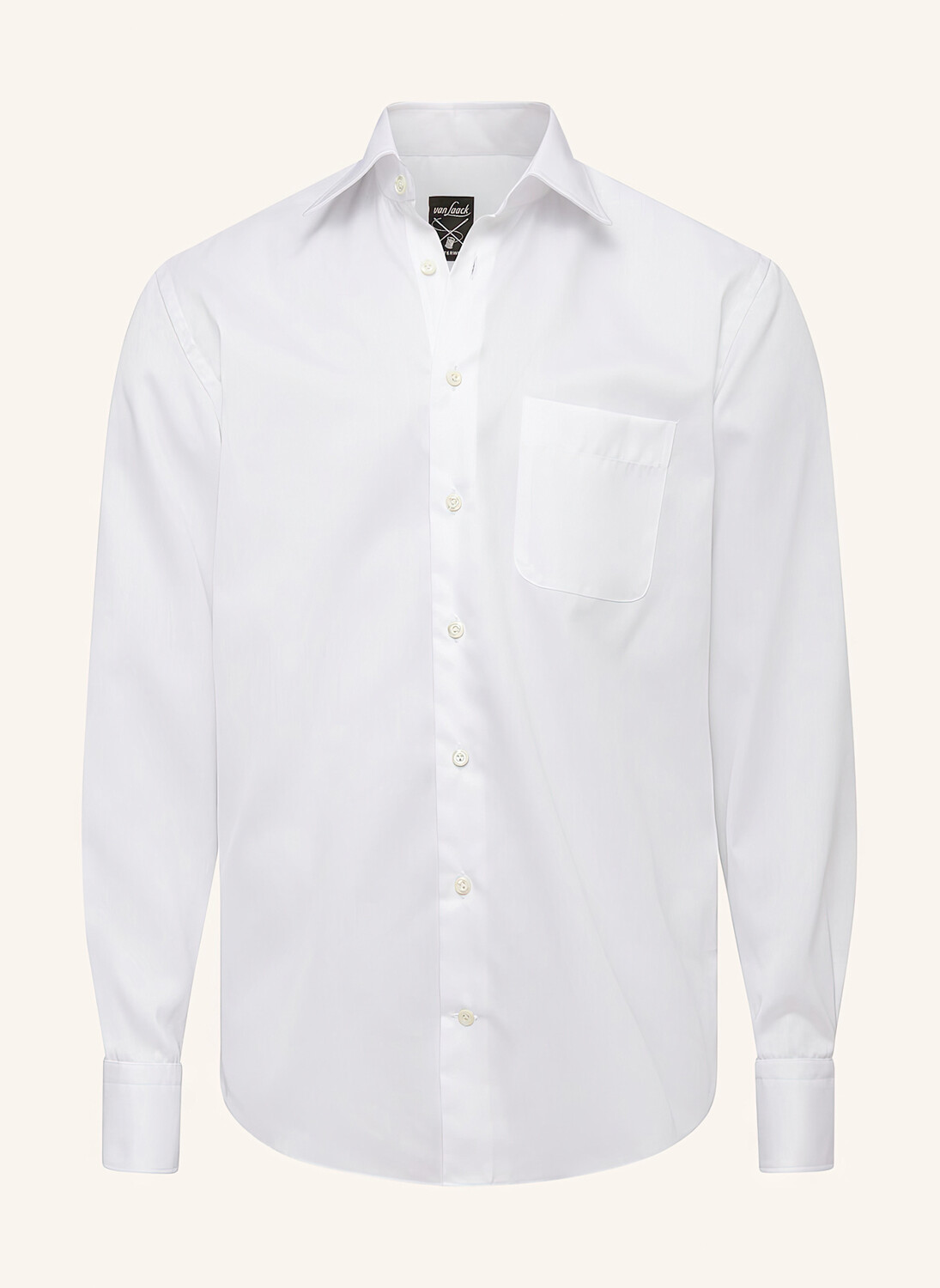 Рубашка комфортного кроя, длинные рукава, воротник кент van Laack, белый
Рубашка комфортного кроя, длинные рукава, воротник кент van Laack, белый