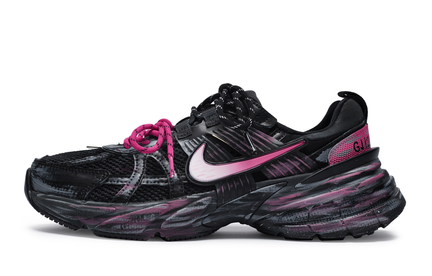 Кроссовки для бега V2K Run унисекс с низким верхом розового цвета Nike 
Кроссовки для бега V2K Run унисекс с низким верхом розового цвета Nike