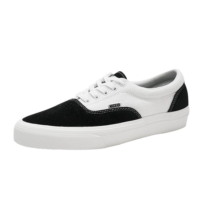 NICEID Износостойкие и легкие низкие парусиновые туфли мужские черные белые
NICEID Износостойкие и легкие низкие парусиновые туфли мужские черные белые