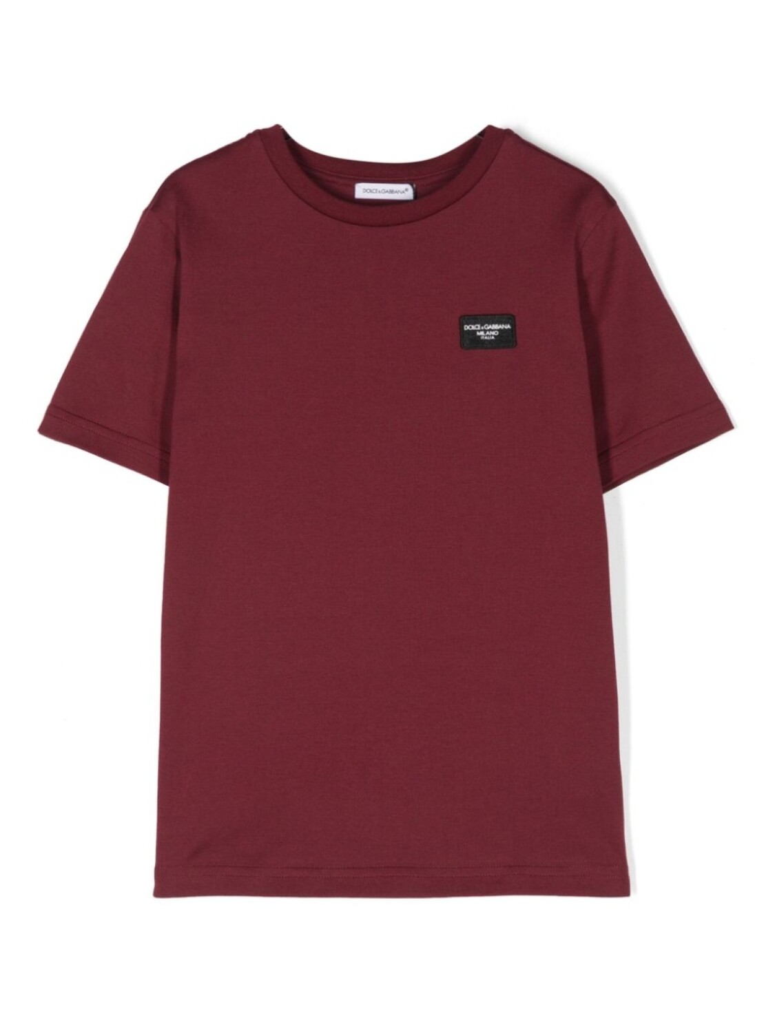 Dolce & Gabbana Kids футболка из хлопка с нашивкой-логотипом, красный
Dolce & Gabbana Kids футболка из хлопка с нашивкой-логотипом, красный