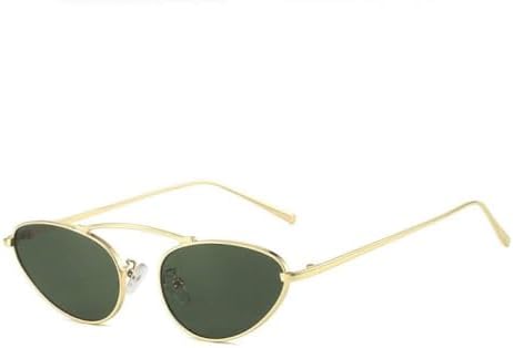 Солнцезащитные очки в овальной оправе «кошачий глаз» 2026 года для женщин. Классические панк-очки, винтажные модные металлические солнцезащитные очки для женщин MTZJH, C4goldgreen
Солнцезащитные очки в овальной оправе «кошачий глаз» 2026 года для женщин. Классические панк-очки, винтажные модные металлические солнцезащитные очки для женщин MTZJH, C4goldgreen