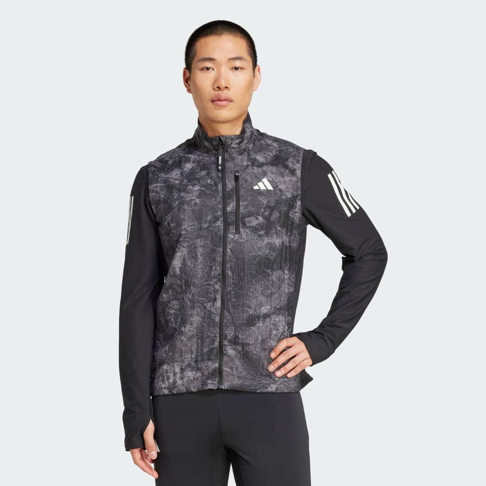 Жилет Adidas Own The Run Spray Dye Vest, цвет Grey Four/Black
Жилет Adidas Own The Run Spray Dye Vest, цвет Grey Four/Black
