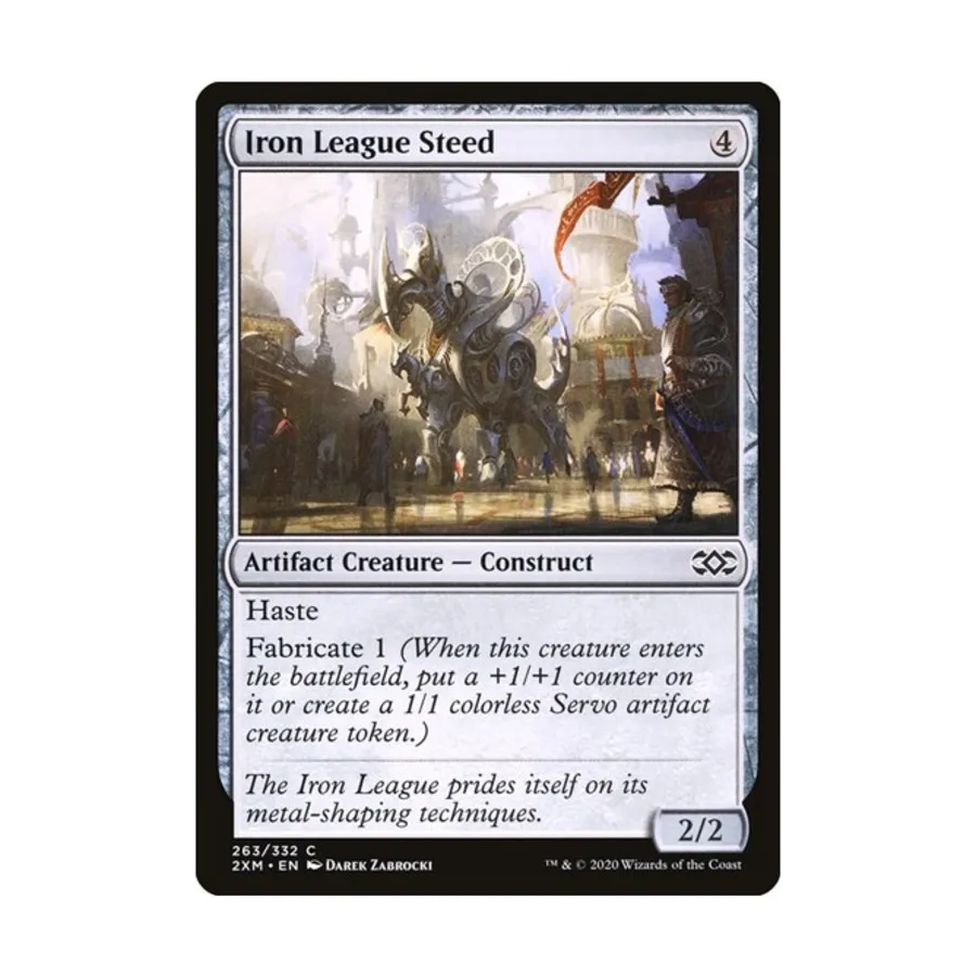 CCG Скакун Железной Лиги (C) (Рольга), MTG - Double Masters
CCG Скакун Железной Лиги (C) (Рольга), MTG - Double Masters