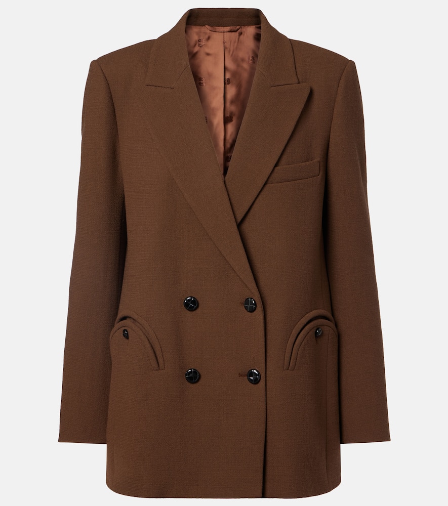Повседневный двубортный пиджак из верджин вула Blazé Milano, Chocolate
Повседневный двубортный пиджак из верджин вула Blazé Milano, Chocolate