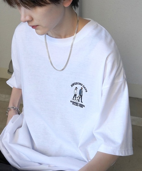 Футболка свободного кроя с коротким рукавом и вышитым логотипом ILL'S, белый
Футболка свободного кроя с коротким рукавом и вышитым логотипом ILL'S, белый