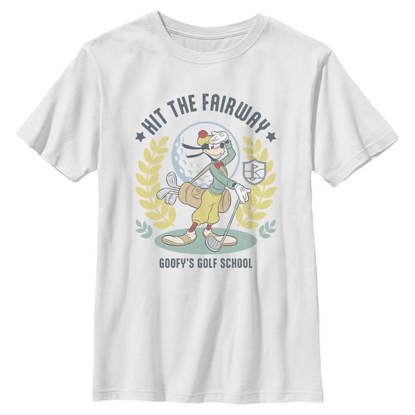 Футболка с принтом Goofy's Golf School для мальчиков 6-20 Disney
Футболка с принтом Goofy's Golf School для мальчиков 6-20 Disney