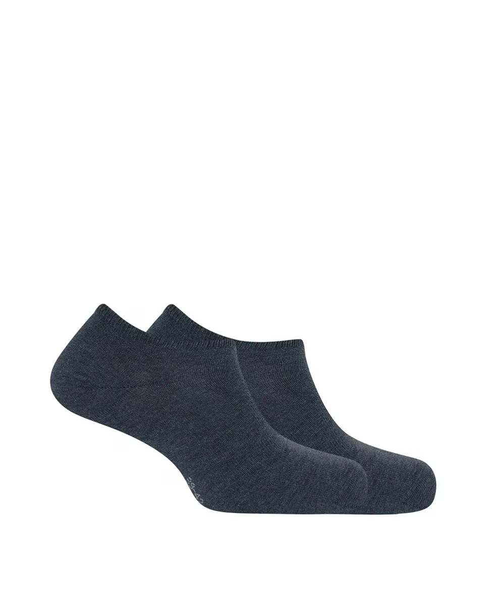 В упаковке 2 пары однотонных мужских носков из органического хлопка Punto Blanco, синий
В упаковке 2 пары однотонных мужских носков из органического хлопка Punto Blanco, синий