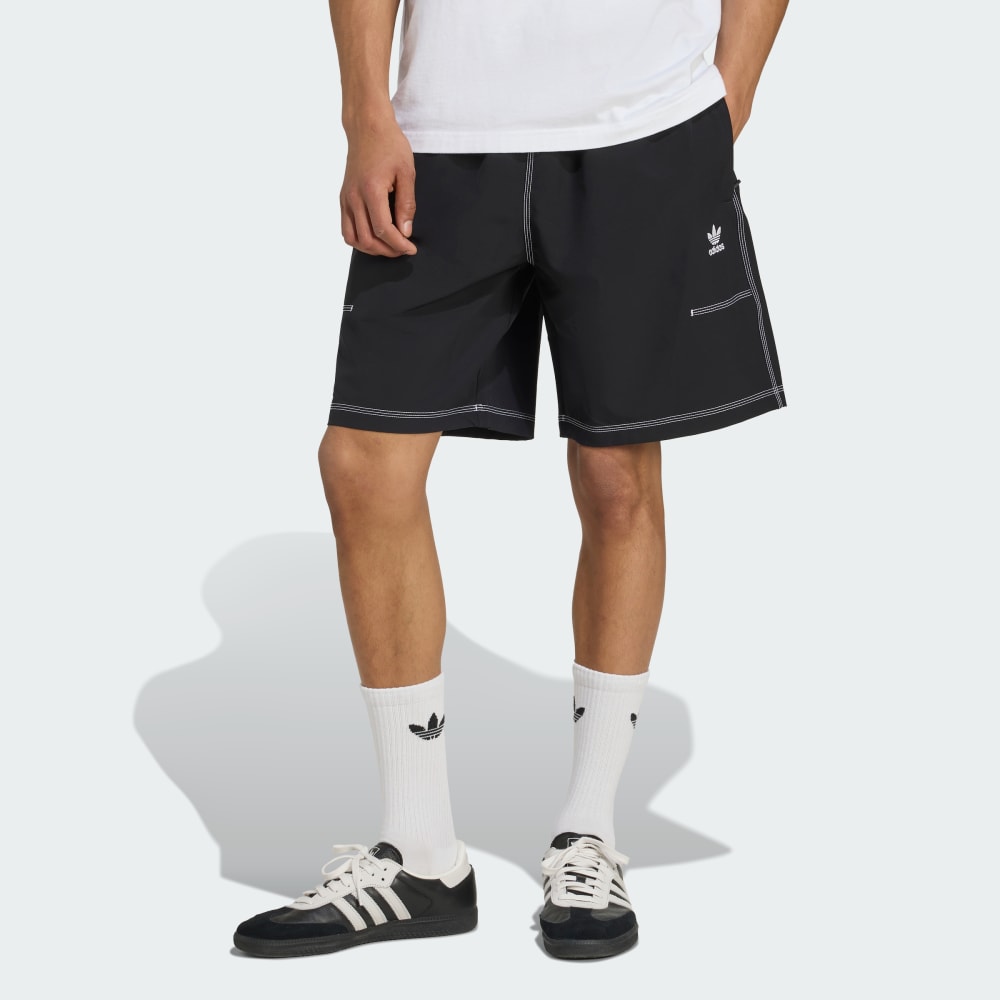 Шорты Adidas Trefoil Essentials Shorts, черный
Шорты Adidas Trefoil Essentials Shorts, черный