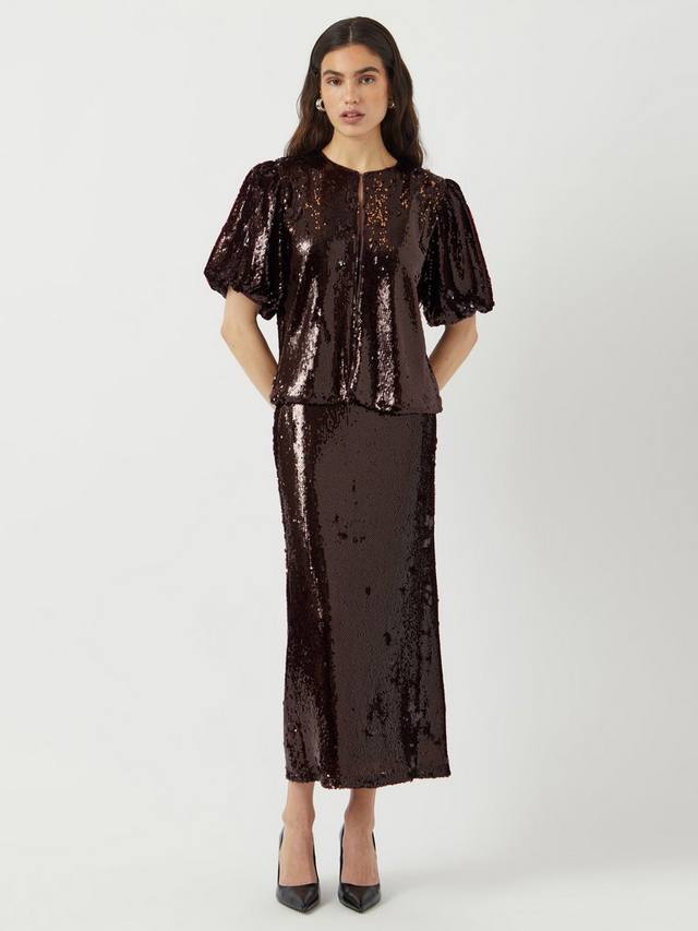 Топ с пайетками Royalina YAS, Burgundy
Топ с пайетками Royalina YAS, Burgundy