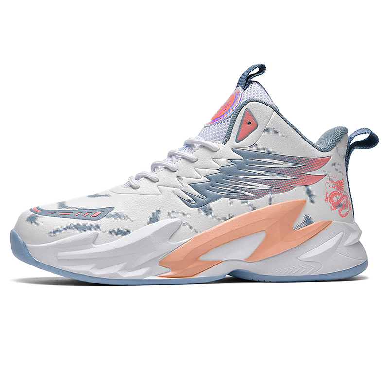 MUSNODO Амортизирующие нескользящие поддерживающие баскетбольные кроссовки мид-топ унисекс бело-серо-оранжевые, цвет White Gray Orange
MUSNODO Амортизирующие нескользящие поддерживающие баскетбольные кроссовки мид-топ унисекс бело-серо-оранжевые, цвет White Gray Orange
