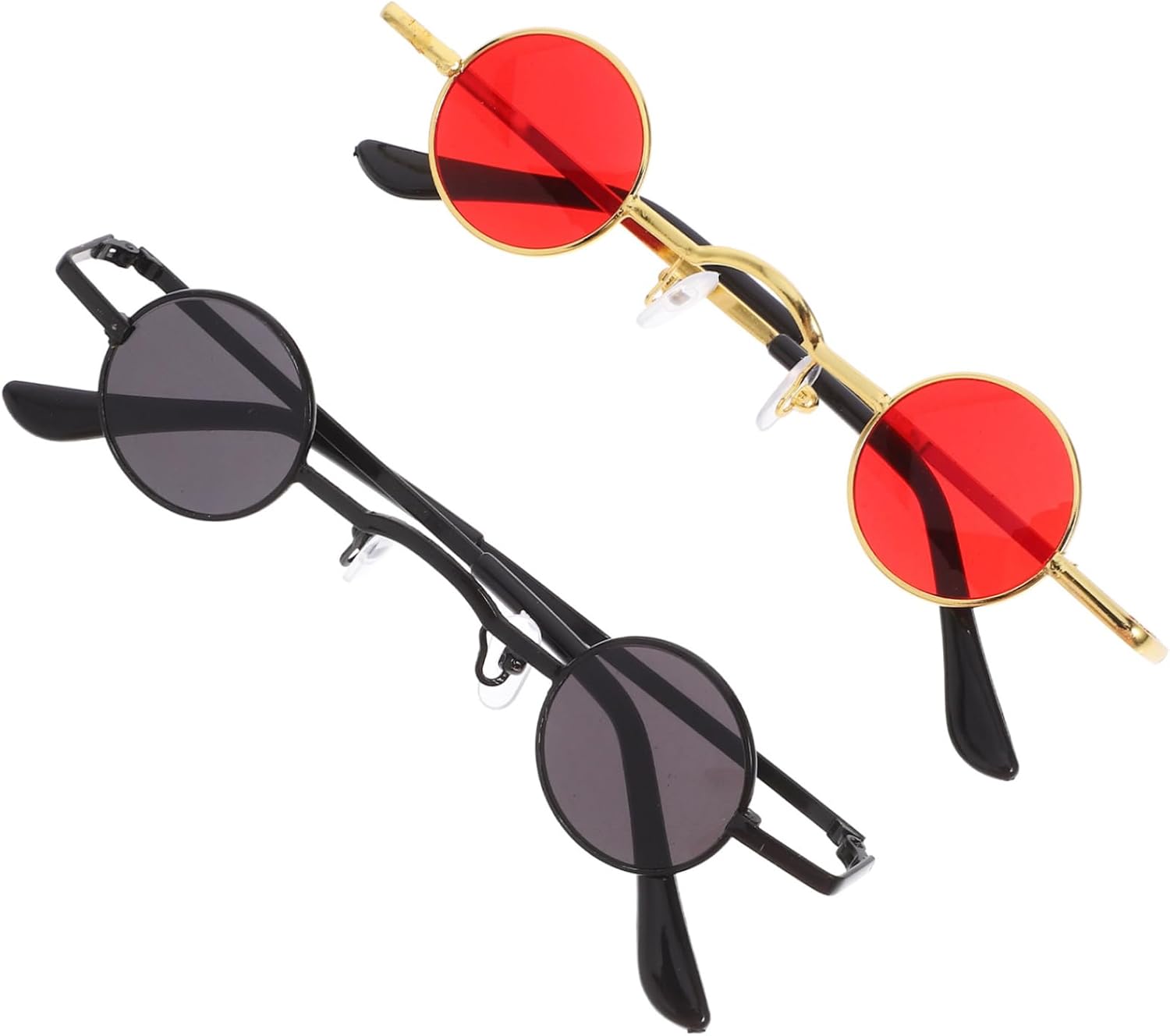 VALICLUD 2 шт. Винтажные солнцезащитные очки в форме маленького круга. Модные круглые очки в стиле хиппи для вечеринок. Легкая оправа и компактный дизайн для удобного использования на открытом воздухе, Black
VALICLUD 2 шт. Винтажные солнцезащитные очки в форме маленького круга. Модные круглые очки в стиле хиппи для вечеринок. Легкая оправа и компактный дизайн для удобного использования на открытом воздухе, Black