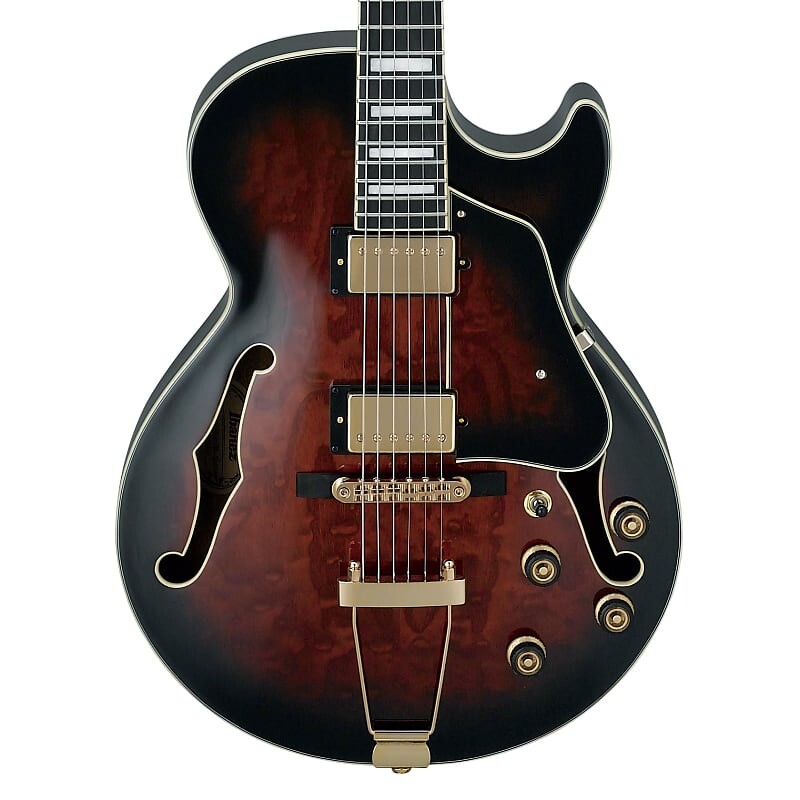 Ibanez AG95QA AG Artcore Expressionist Hollow Body Guitar Dark Brown Sunburst AG95QADBS
Ibanez AG95QA AG Artcore Expressionist Hollow Body Guitar Dark Brown Sunburst AG95QADBS
