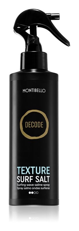 Текстурирующий спрей для укладки с добавлением соли Montibello Decode Texture Surf Salt
Текстурирующий спрей для укладки с добавлением соли Montibello Decode Texture Surf Salt