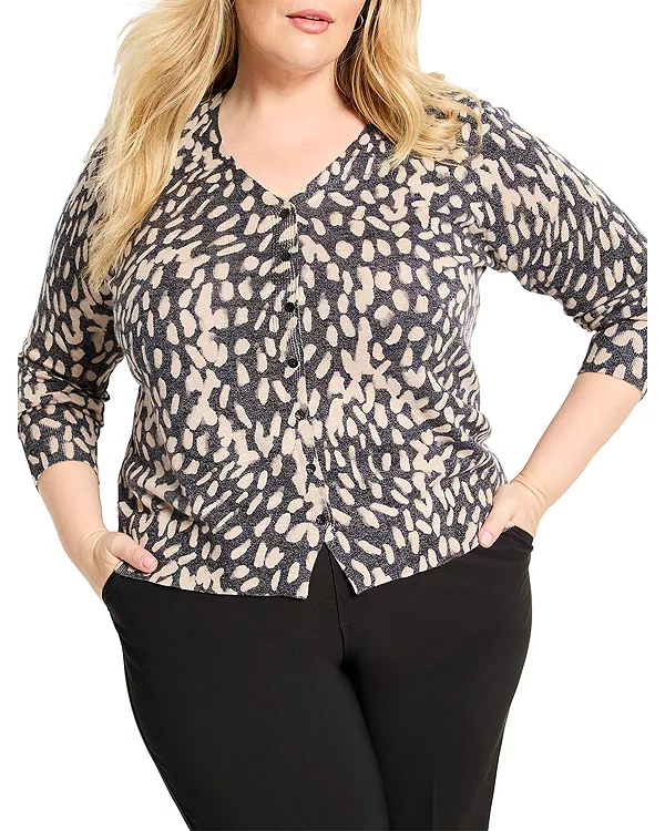 Пуловер в горошек с пуговицами Nic+Zoe Plus, мультиколор
Пуловер в горошек с пуговицами Nic+Zoe Plus, мультиколор