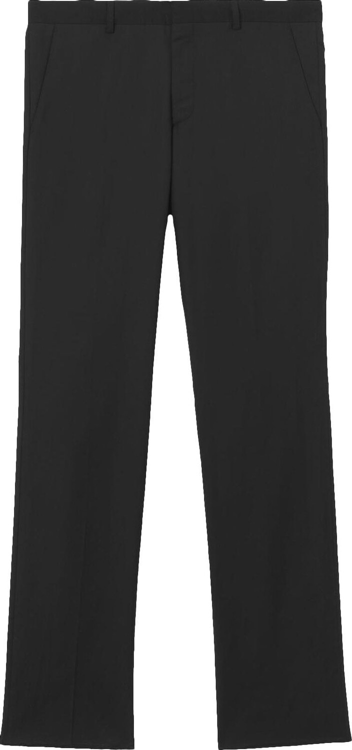 Брюки Burberry Grain De Poudre Wool Tailored Trousers 'Black', черный
Брюки Burberry Grain De Poudre Wool Tailored Trousers 'Black', черный