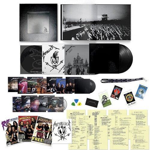 Виниловая пластинка Metallica: METALLICA (Remastered Deluxe Box Set)(5LP)(14CD)(6DVD)
Виниловая пластинка Metallica: METALLICA (Remastered Deluxe Box Set)(5LP)(14CD)(6DVD)