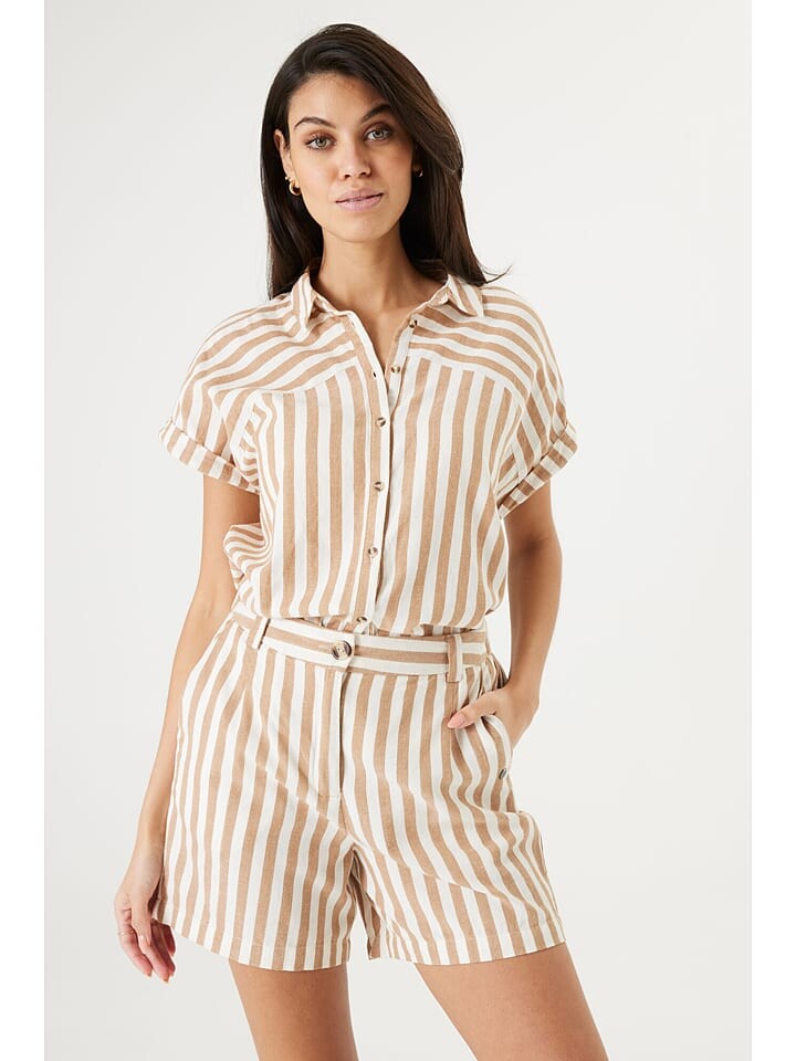 Шорты-бермуды Garcia Bermudas, цвет beige/weiß
Шорты-бермуды Garcia Bermudas, цвет beige/weiß