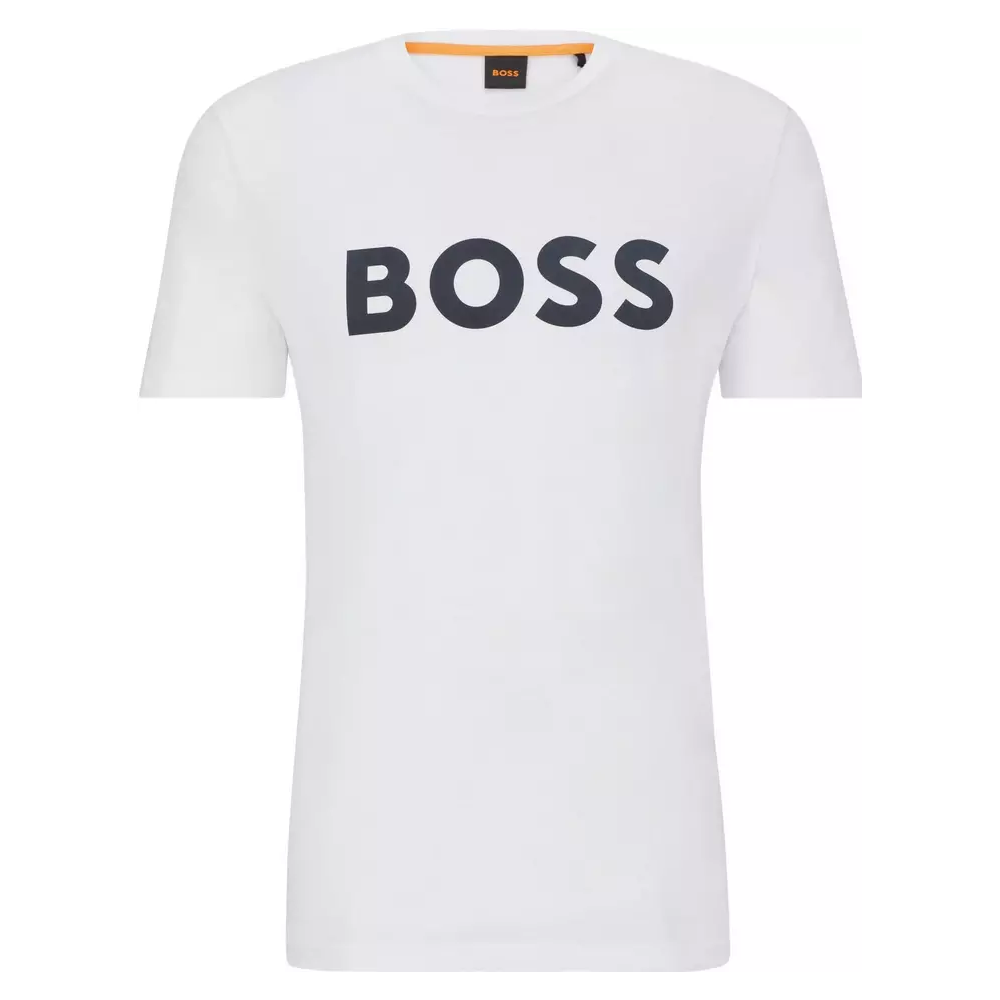 Футболка мужская белая Hugo Boss, белый 
Футболка мужская белая Hugo Boss, белый