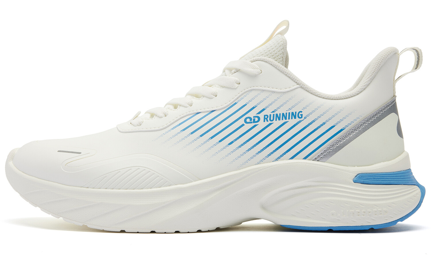 Кроссовки мужские с низким верхом цвета слоновой кости/морозно-голубой Qiaodan
Кроссовки мужские с низким верхом цвета слоновой кости/морозно-голубой Qiaodan