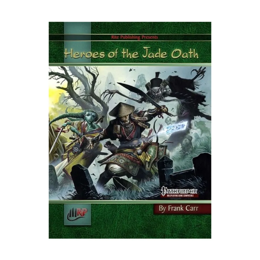 Heroes of the Jade Oath, Pathfinder Adventures (Rite Publishing), твердый переплет
Heroes of the Jade Oath, Pathfinder Adventures (Rite Publishing), твердый переплет