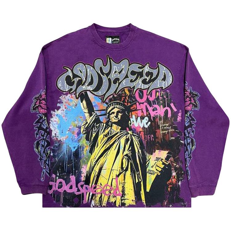 Футболка Godspeed Vandal Long-Sleeve T-Shirt, Grape 
Футболка Godspeed Vandal Long-Sleeve T-Shirt, Grape