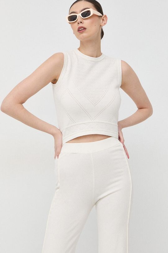 Жилет с добавлением шелка Guess, бежевый
Жилет с добавлением шелка Guess, бежевый