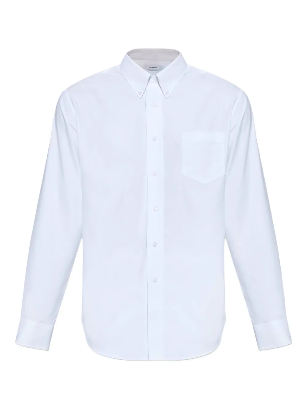 Рубашка с нагрудным карманом и вышивкой Givenchy, белый
Рубашка с нагрудным карманом и вышивкой Givenchy, белый