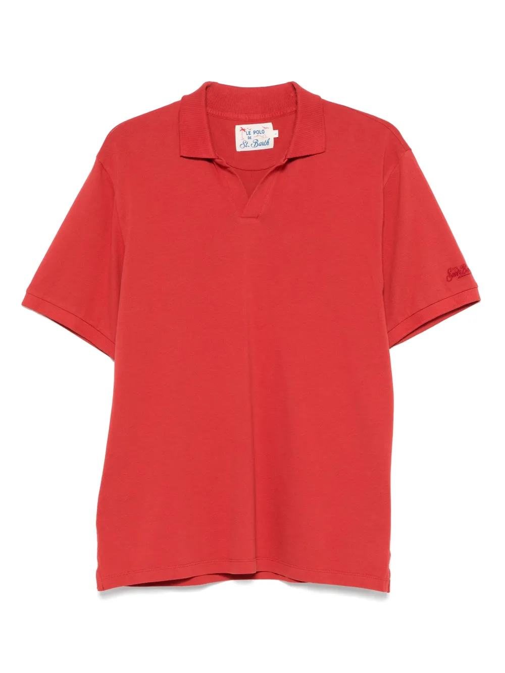 Рубашка-поло с вышитым логотипом MC2 SAINT BARTH, красный
Рубашка-поло с вышитым логотипом MC2 SAINT BARTH, красный