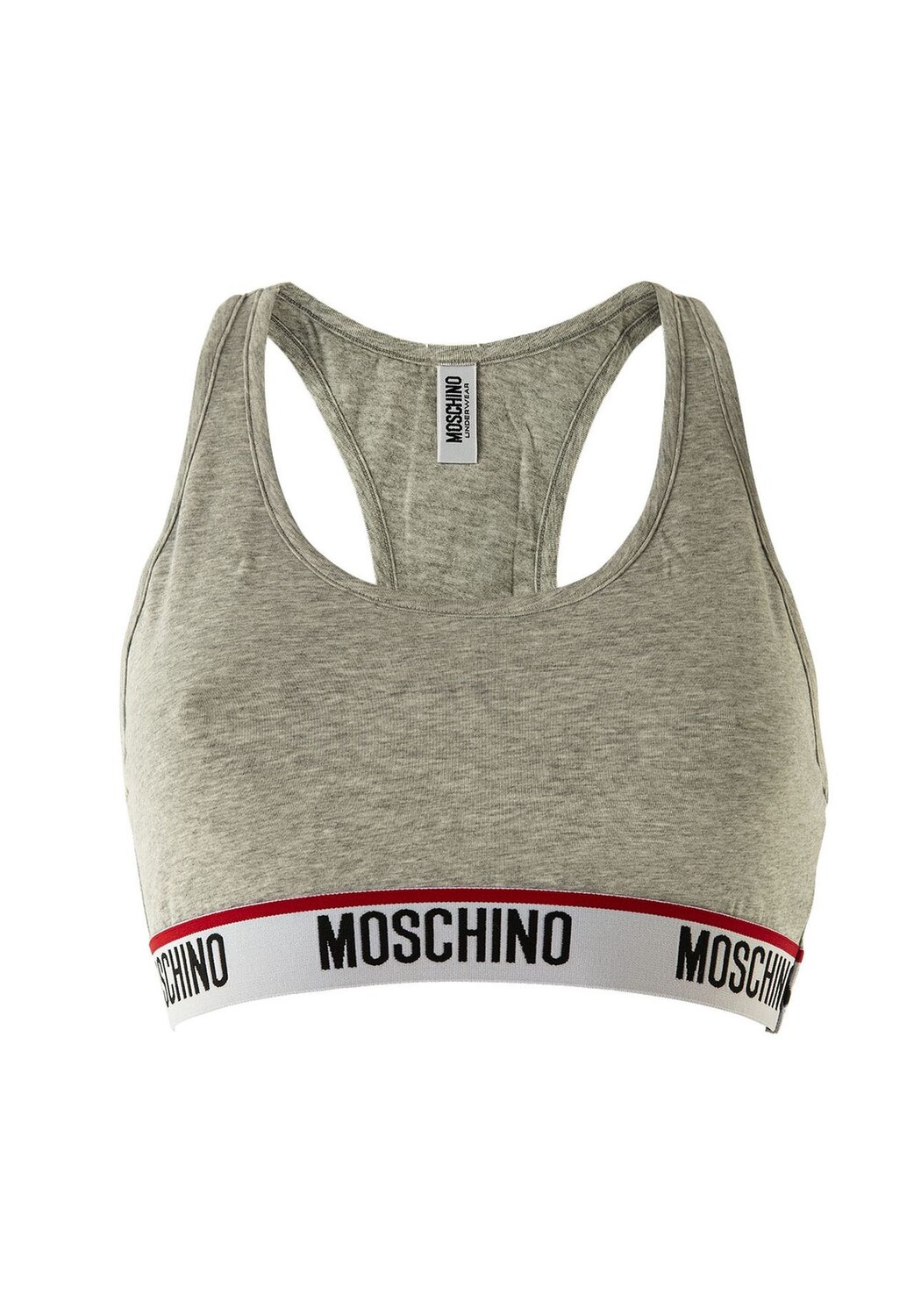 Женское бюстье - бюстгальтер, спортивный бюстгальтер, спинка-борцовка, хлопок стрейч, однотонное MOSCHINO, серый
Женское бюстье - бюстгальтер, спортивный бюстгальтер, спинка-борцовка, хлопок стрейч, однотонное MOSCHINO, серый