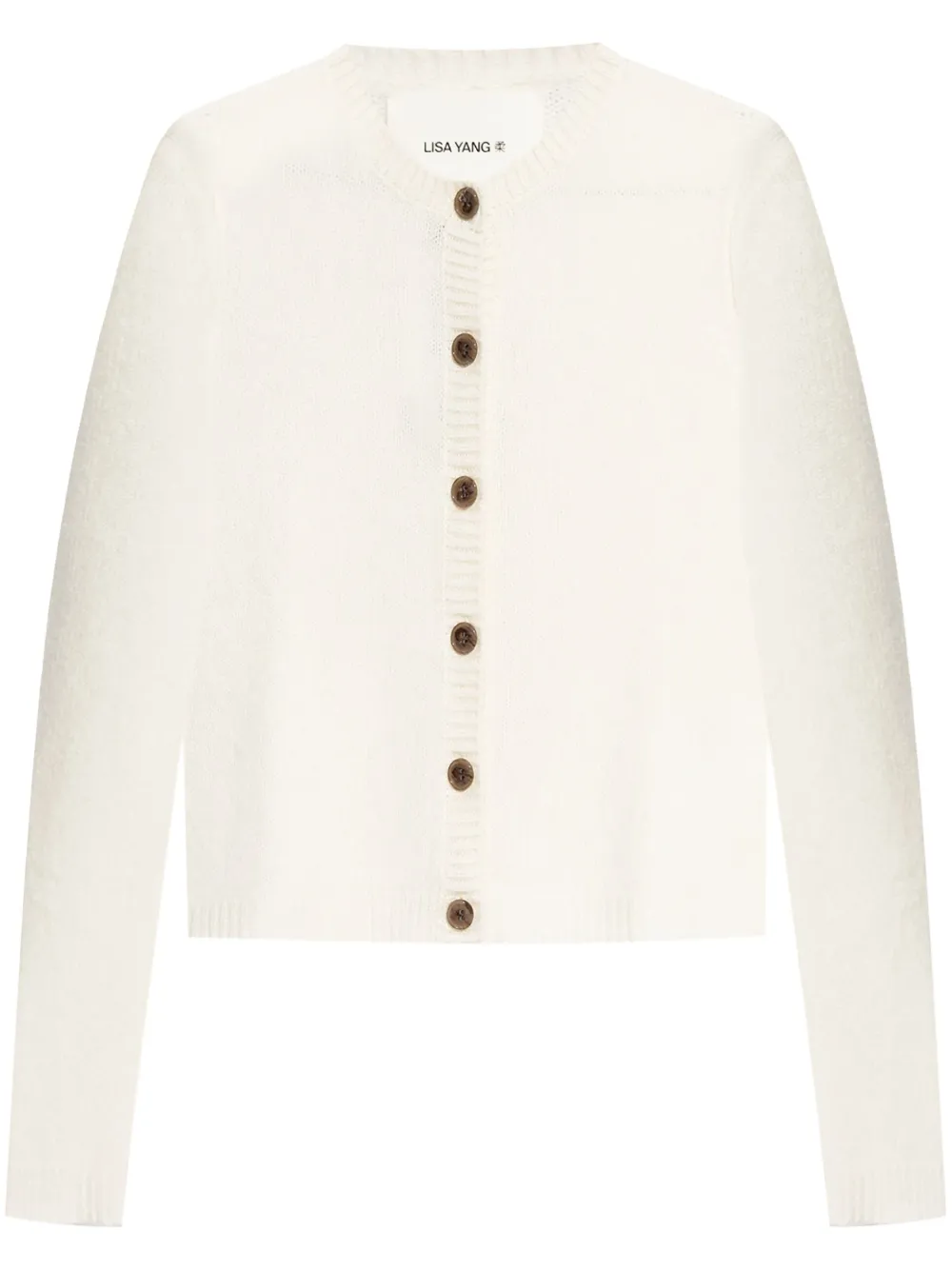 Кашемировый кардиган Felicia на пуговицах Lisa Yang, белый
Кашемировый кардиган Felicia на пуговицах Lisa Yang, белый