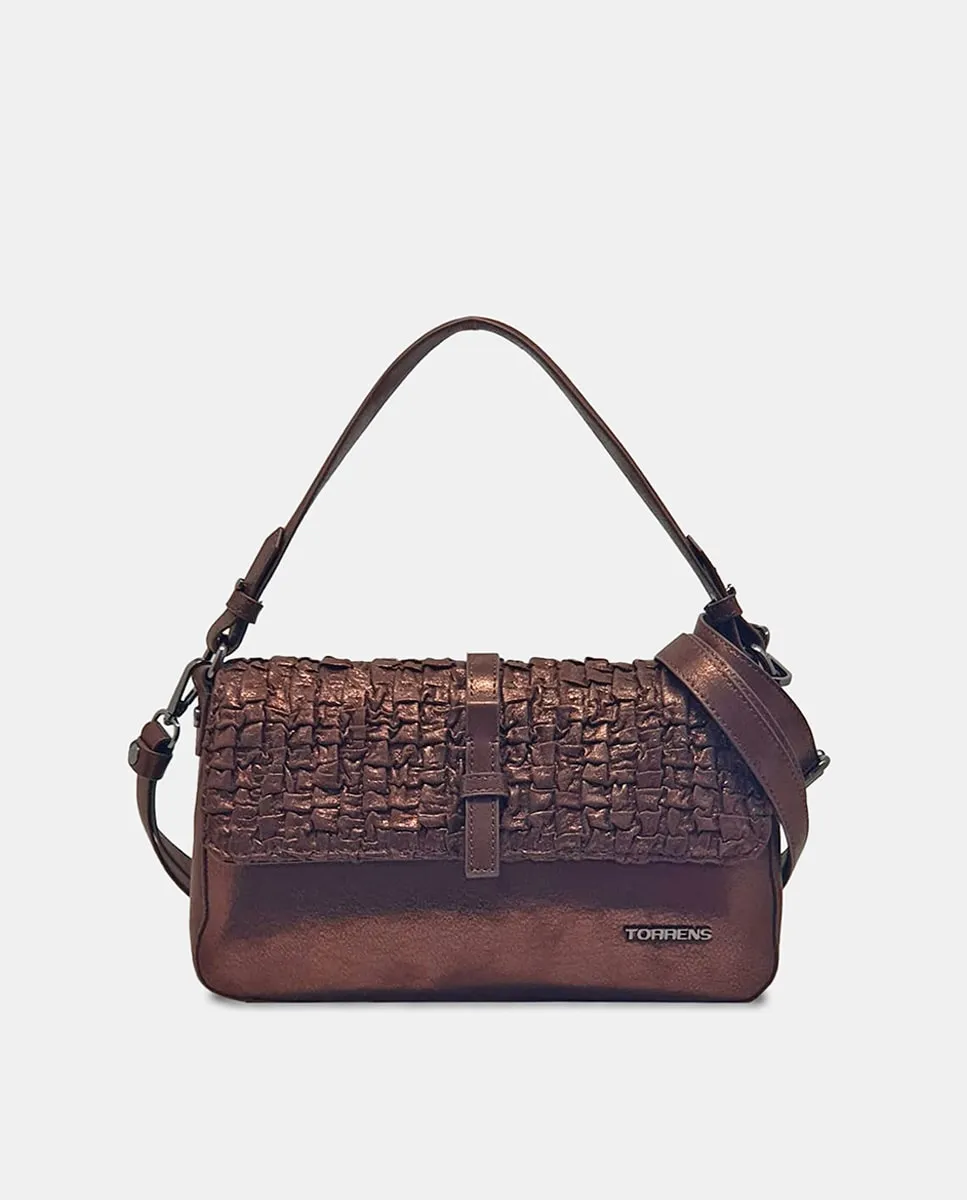 Сумка с клапаном и сменной ручкой Torrens, коричневый
Сумка с клапаном и сменной ручкой Torrens, коричневый