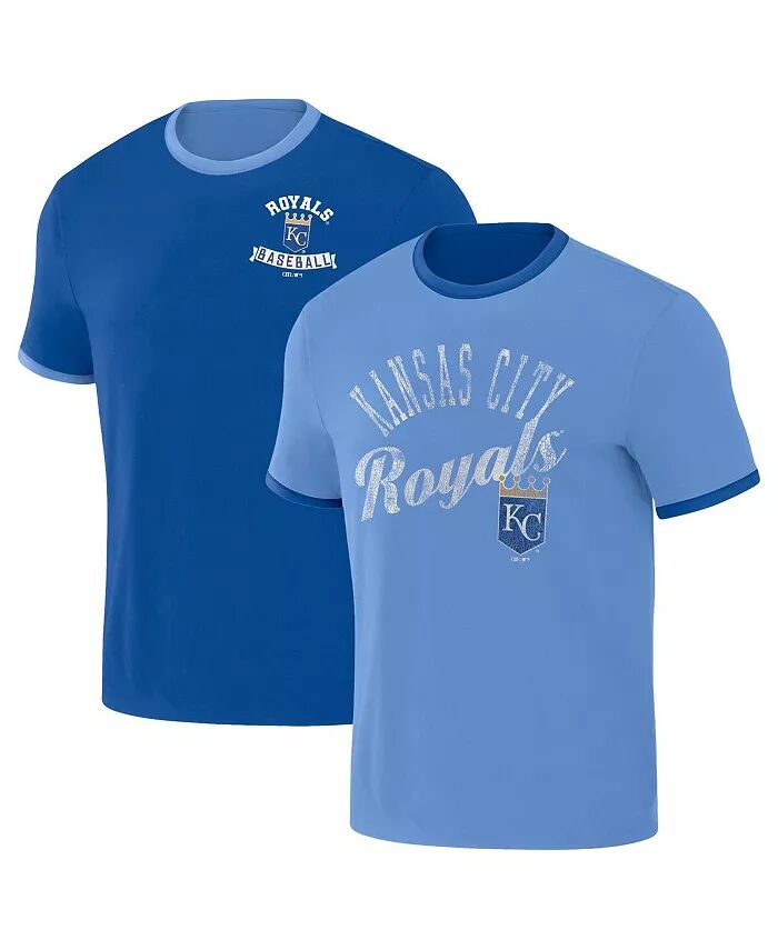 Мужская королевская/светло-голубая футболка Kansas City Royals Two-Way Ringer Reversible Fanatics
Мужская королевская/светло-голубая футболка Kansas City Royals Two-Way Ringer Reversible Fanatics