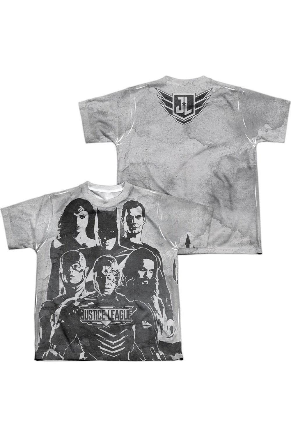 Футболка с коротким рукавом для детей "Лига Справедливости" (принт спереди и сзади) Gildan, белый
Футболка с коротким рукавом для детей "Лига Справедливости" (принт спереди и сзади) Gildan, белый